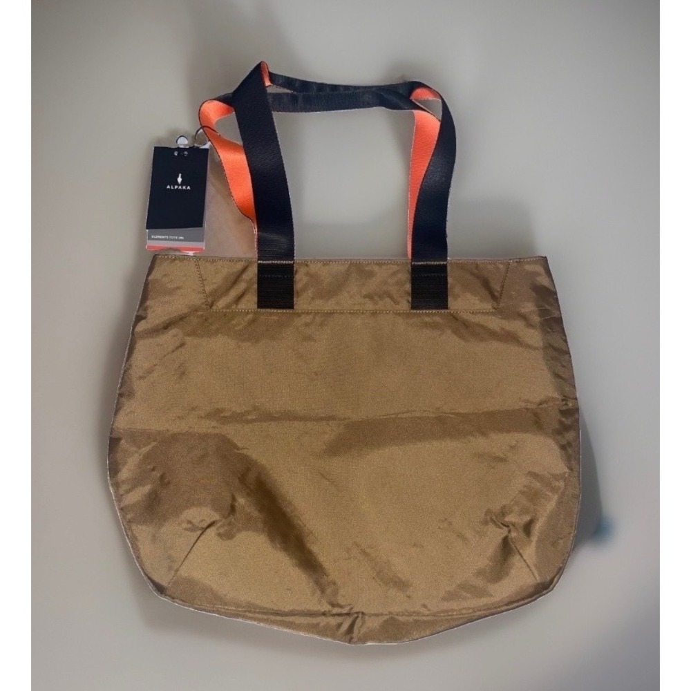 Alpaka Elements Tote M Brown ECOPAK Nylon Shoulder Bag 14.5L ECOPAKEPX400